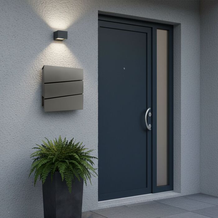 Скріпка Relaxdays з відсіком для газет