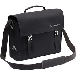 Ділова сумка для велопрогулянок об'ємом 12 літрів - портфель з відділенням для ноутбука - водонепроникний матеріал чорний універсальний підходить для всіх