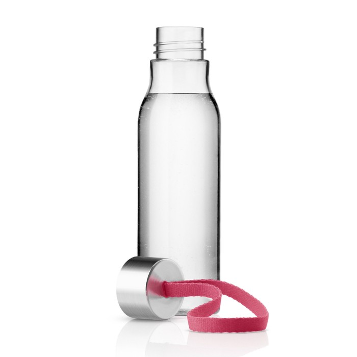 Пляшка 0,5 л прозора/рожева Trinkflasche Eva Solo