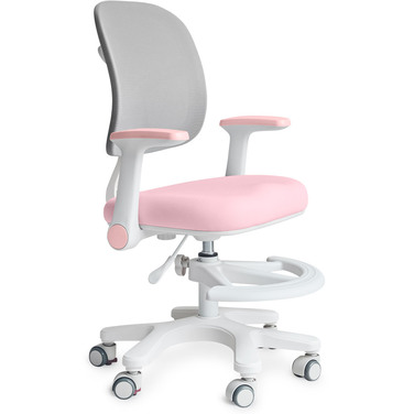 Дитяче крісло Mealux Atlas Air Pink Grey (арт.Y-309 KPG)