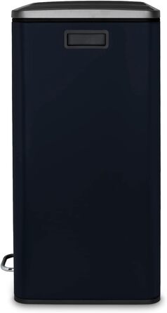 Сміттєвий бак Les Collectionneurs Sensor №1012, 69л, 3 відсіки (47+11+11л), автоматичне відкривання, інфрачервоний датчик, тиха кришка, дизайн (темно-синій)