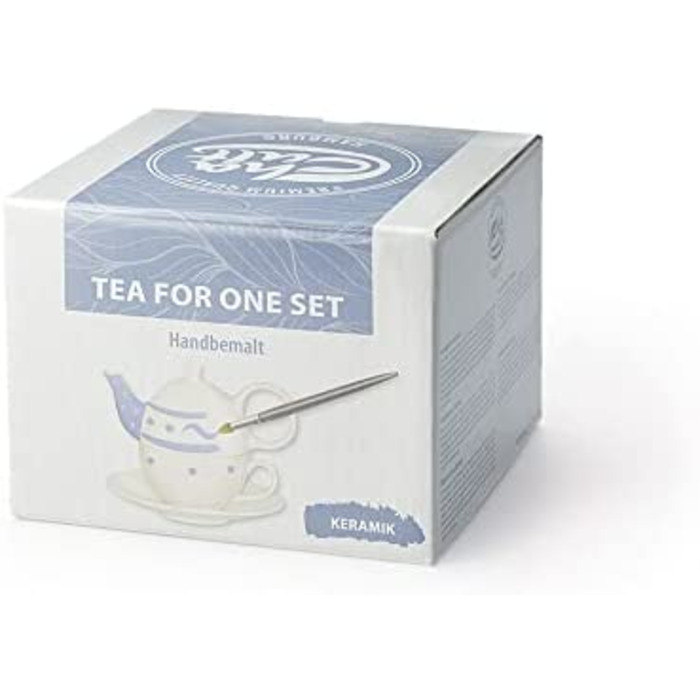 Чай для одного набору 'Loorea Керамічний, 4 шт. Глечик 0.4 л, Чашка 0.2 л, 2 шт.