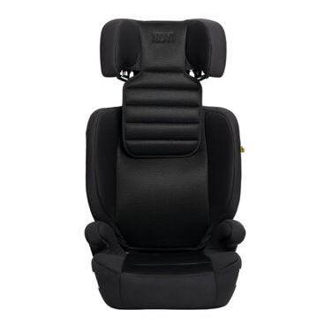 Автокрісло Novi Baby® James Premium i-Size ISOFIX для дітей 3,5-12 років, 100-150 см, регульоване, з підголівником, знімною спинкою (Чорний Go)
