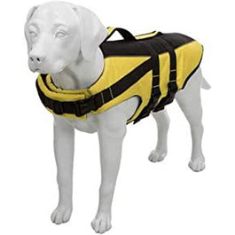 Рятувальний жилет Trixie 30127 для собак, м, Чорний / жовтий