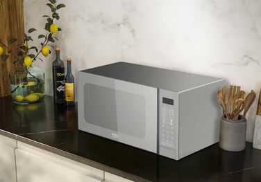 Мікрохвильова піч Beko MGF30330S, 30 л, цифрова, функція гриля, срібло