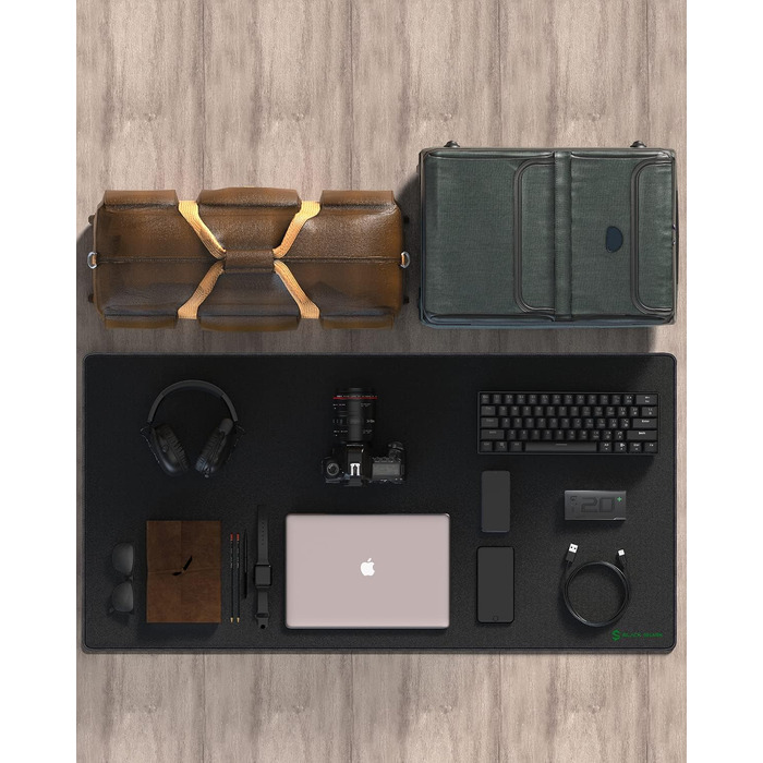 Ігрова мишка Pad Black Shark XXL 1200 x 600 мм - великий килимок для миші з водовідштовхувальним покриттям та антиковзною основою