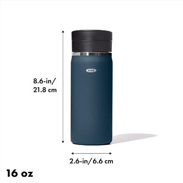 Термокружка OXO Good Grips 16oz Eclipse - стильна та зручна термокружка