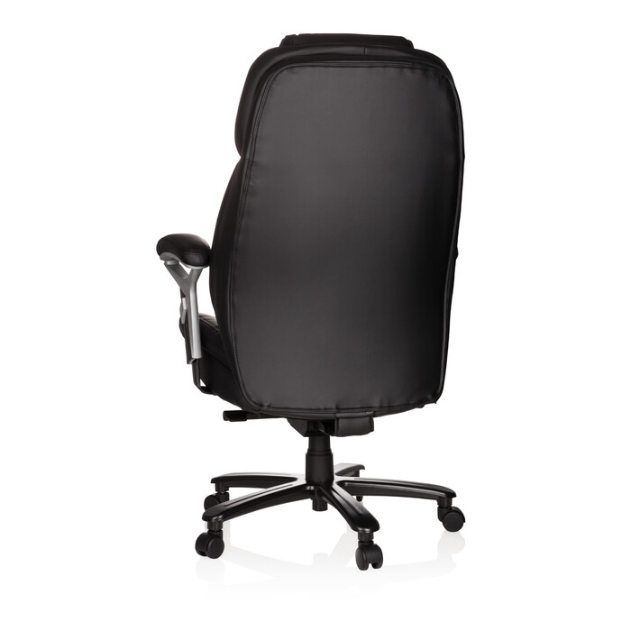 Крісло для шеф-кухаря XXL PULLMANN, штучна шкіра, чорне, hjh OFFICE