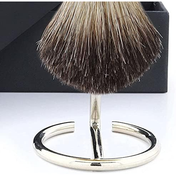 Щітка для гоління Haryali Black Badger з дротяною підставкою