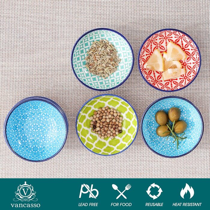 Набір прямокутних тарілок Vancasso Servierplatten, 4 шт., порцеляна, для сервірування