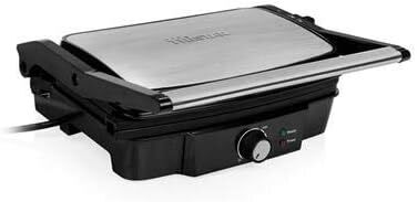 2860PR Contactgrill RVS/Zwart, 2860PR Contactgrill RVS/Zwart