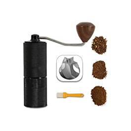 Ручна кавомолка з 3 підшипниками, ручна кавомолка з нержавіючої сталі, портативний ручна кавомолка для кемпінгу, ручна кавомолка для приготування кави