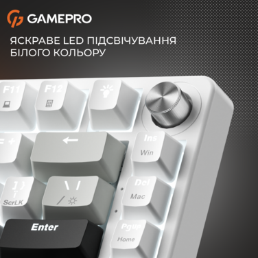 Механічна клавіатура GamePro Genesis Silverlight  (MK126)