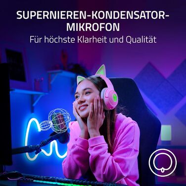 Мікрофон Razer Seiren V3 Mini - компактний USB мікрофон з LED-індикатором та інтегрованим демпфером