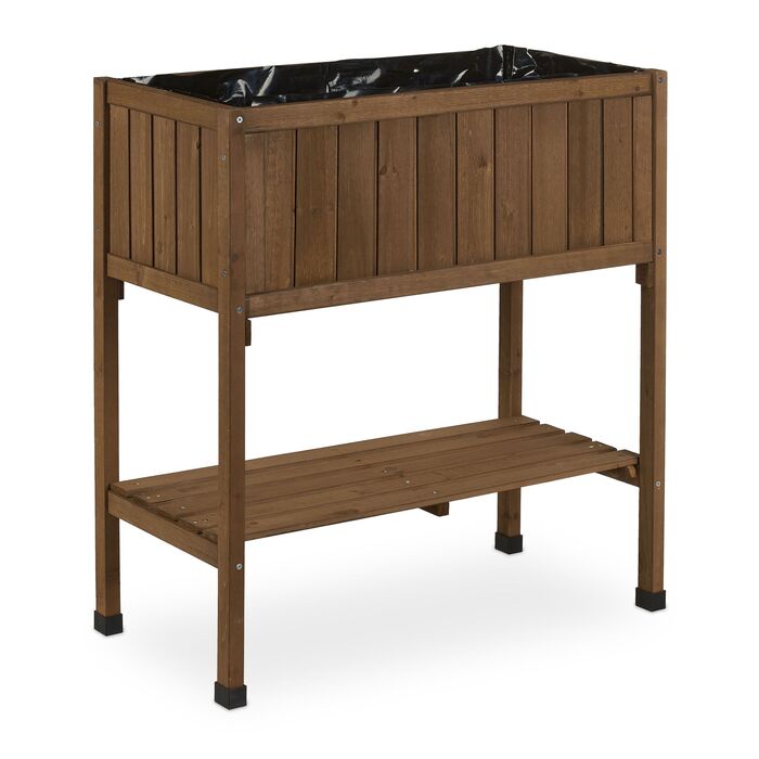 Підвищене грядка Relaxdays з соснового дерева