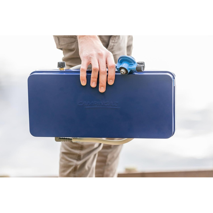 Газовий набір Campingaz Base Camp Lid з двома конфорками - для кемпінгу та фестивалів