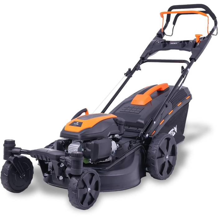 Бензиновий газонокосарка FUXTEC 4в1 FX-RM5196 з Edge-Cut, ширина косіння 51 см, 170 ccm, з приводом на задні колеса, 60л травозбірник