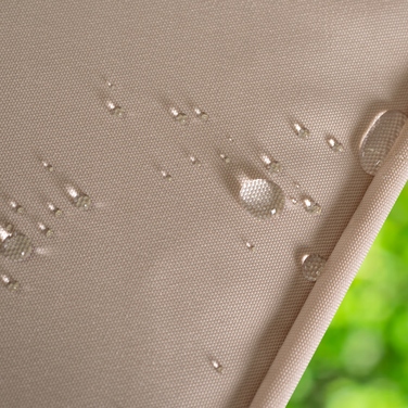 Комплект садових меблів із техноротанга MEBEL ELITE, бежевий, 6 предметів