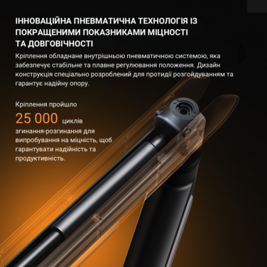 Настільне кріплення для монітора Anda Seat Stealth Pro II RGB 17’’-42’’ Orange