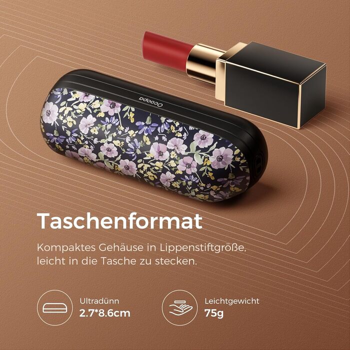 Грілки для рук OCOOPA UT2S Mini, 5200mAh, 2 шт. - Магнітні електричні грілки для рук, багаторазові, для кемпінгу та активного відпочинку