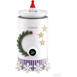 Повітряочисник та зволожувач повітря 2 в 1 – зволожувач-випарник + HEPA-повітряочисник для спальні, резервуар 3 л з верхнім заповненням, надзвичайно тихий 23 дБ, без туману та пилу