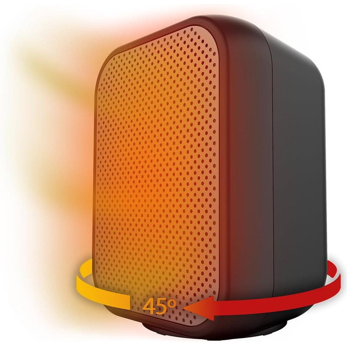 Обідній нагрівач Cecotec ReadyWarm 1500 Max Ceramic Rotate - керамічний, 1500 Вт, регульований термостат, 3 режими, 15 м²