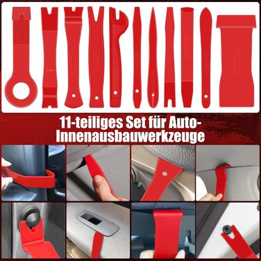 Набір інструментів Sundpey 379 предметів у кейсі з висувним ящиком, універсальний набір для дому та ремонту, червоний (132 предмети)