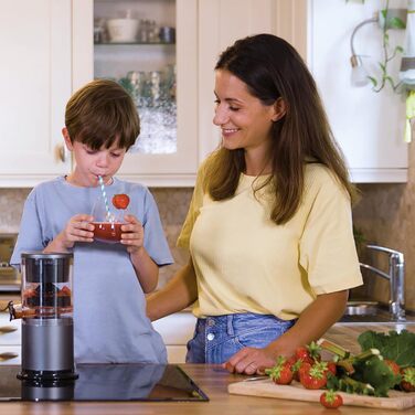 Livington JuiceBoost: портативний соковичавник - 160 мл, бездротовий, Slow Juicer для фруктів та овочів