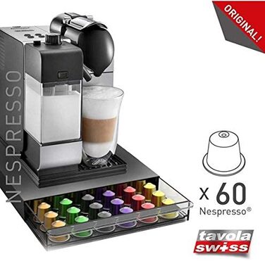 Коробка Tavolaswiss-дозатор капсул 40 на 40 капсул Nespresso (20x20x10 см)