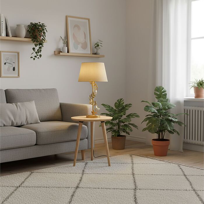 Лампа настільна Relaxdays 'Лаврове гілля'