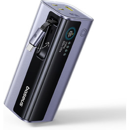 Powerbank Baseus EnerGeek для ноутбука: 100W, 10000mAh, 2x USB-C PD 3.0, Digital Display, сумісний з MacBook, Dell, HP, SteamDeck, iPhone, Samsung