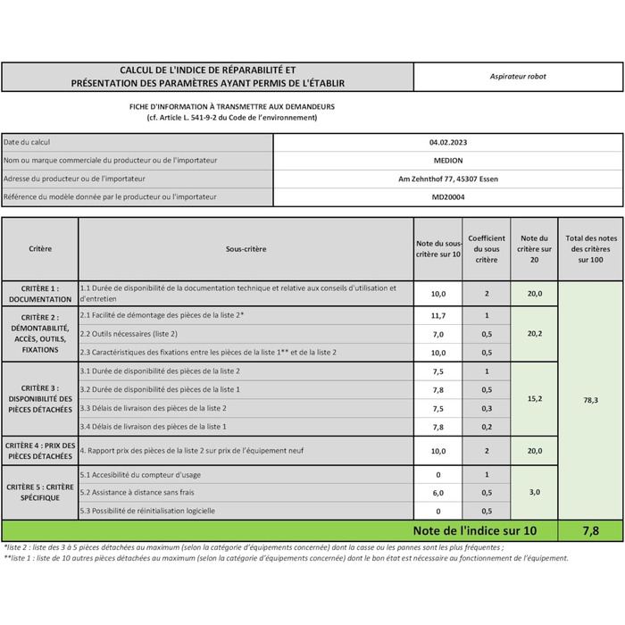 Робот-пилосос MEDION X50 SW лазерна навігація, потужність всмоктування 8000 Па, 2в1, точні карти, зони можна/не можна