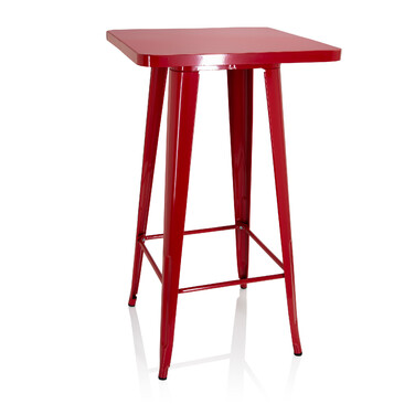 Стіл Барний / Металевий VANTAGGIO HIGH T червоний для офісу