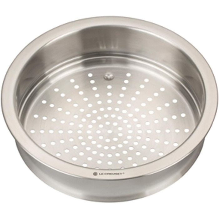 Le Creuset Вставка для приготування на пару з нержавіючої сталі з кришкою, Ø 20x10 см