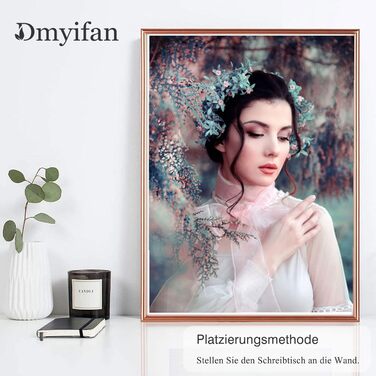 Набір фоторамок 5er Bilderrahmen DIN A4 з плексигласом для фото та портретів: рамка для встановлення та підвішування