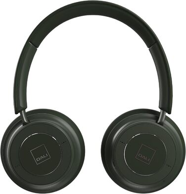 Накладні HiFi-навушники Bluetooth, акумулятор 60 год, USB-C і 3,5 мм, динамік 50 мм, армійський зелений, 4