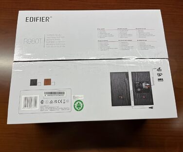 Динамік Edifier R980T 2.0 (24 Вт), 4 ПК книжкова полиця Студійні монітори - чорний