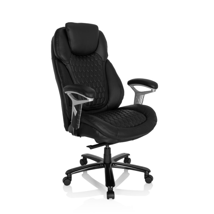 Крісло для керівника XXL PULLMANN I Leather Black HJH OFFICE