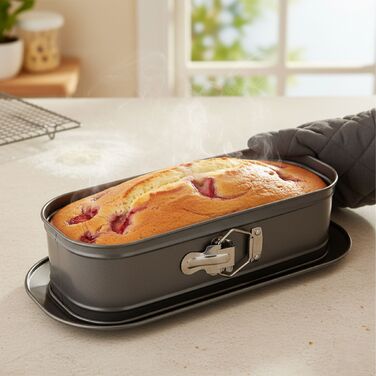 Форма для випічки тортів Relaxdays з антипригарним покриттям та захистом від протікання