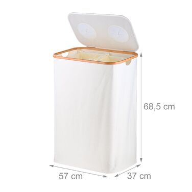 Контейнер для збору пляшок Relaxdays з двома відділеннями