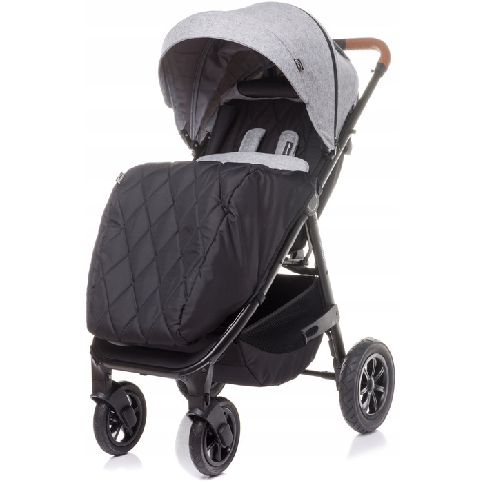 Дитячий прогулянковий візок 4BABY Stinger Air, колір Light Grey