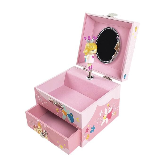 Дитяча музична скринька, принцеса, скринька для прикрас, шухляда, сховище (макс. 50 символів), 6260205