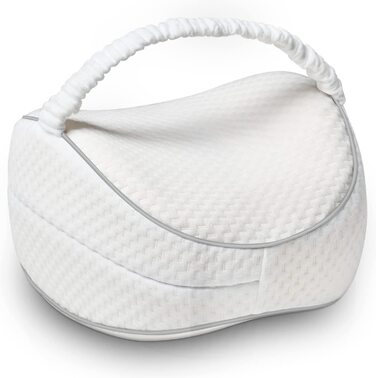 Ергономічна подушка між ніг для сну на боці CREATESTAR з ефектом пам'яті (Memory Foam) зі знімним чохлом