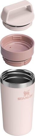 Термокружка Stanley Cafe з нержавіючої сталі - 0.35л (Rose Quartz) - для кави та напоїв на виніс