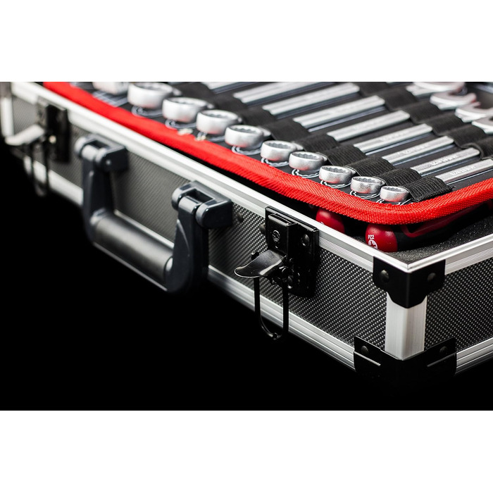 Набір інструментів Meister 131 предметів Knipex & Wera в алюмінієвому кейсі - професійний валіза з інструментами