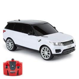 Радіокерований автомобіль CMJ Range Rover Sport 1:18, білий, 2.4 GHz, з робочими фарами, офіційна ліцензія