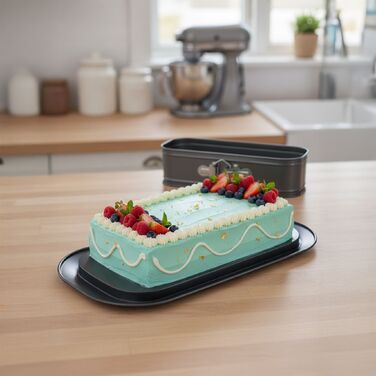 Форма для випічки тортів Relaxdays з антипригарним покриттям та захистом від протікання
