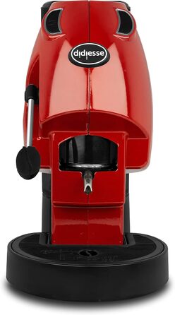 Кавомашина Didiesse Baby Frog Pad – компактна модель з ESE-падами, 450 Вт, 1,5 л бак, Standby, червона
