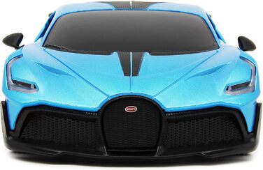 Модель автомобіля Bugatti Divo синього кольору 1:24 CMJ, радіокерування 2.4 GHz, офіційна ліцензія