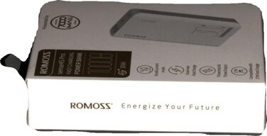 Повербанк ROMOSS Sense 4S Pro 10000mAh, швидка зарядка 30 Вт, компактна батарея для смартфонів та планшетів